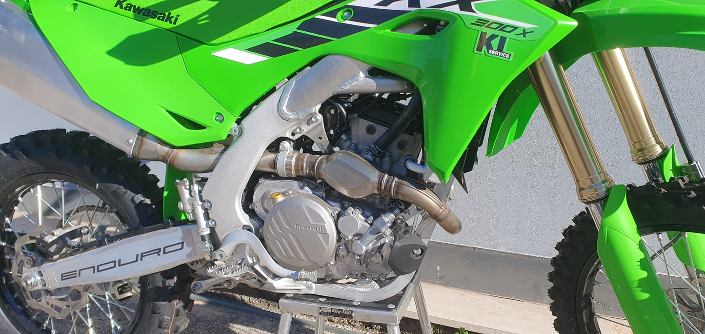 KAWASAKI KX 300 X MY'25  doppia omologazione (enduro e motard)