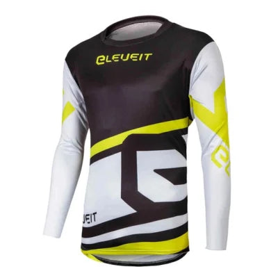 X LEGEND JERSEY BLK-WHT-YELL FLUO
